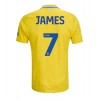 Leeds United Daniel James #7 Auswärtstrikot 2024-25 Kurzarm